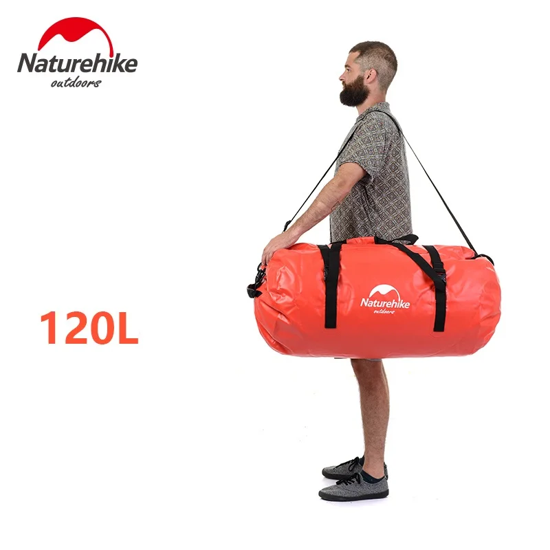 Водонепроницаемая сумка Naturehike 40-120 л цвета на выбор | Спорт и развлечения