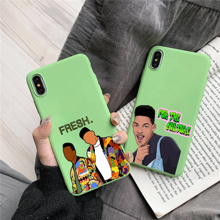Fresh prince of bel air конфетный Цвет ТПУ чехол для мобильного телефона iphone X 7 XS XR XSMAX 11 11Pro