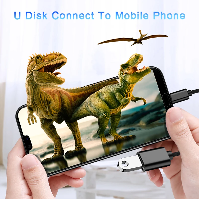 Переходник с USB-C на USB OTG-кабель MicroUSB Type C папа 3 0 мама Кабель-адаптер для Samsung Xiaomi