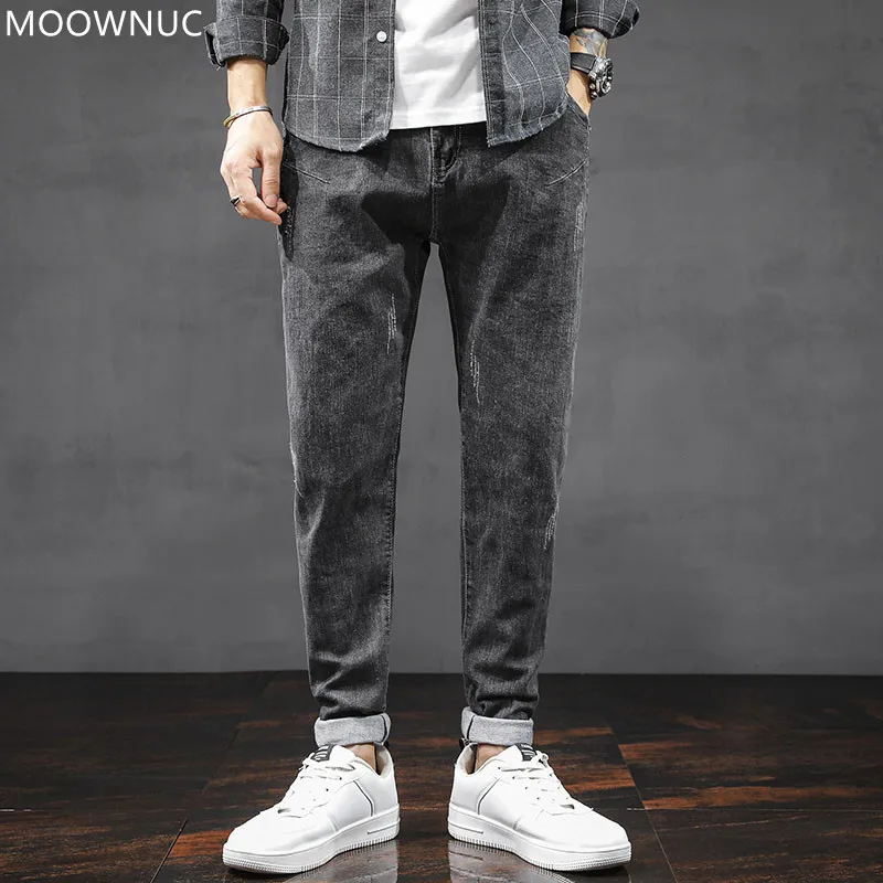 

Новинка весна-осень 2022 высококачественные мужские ветрозащитные удобные повседневные брюки джинсы мужские модные трендовые теплые длинные брюки