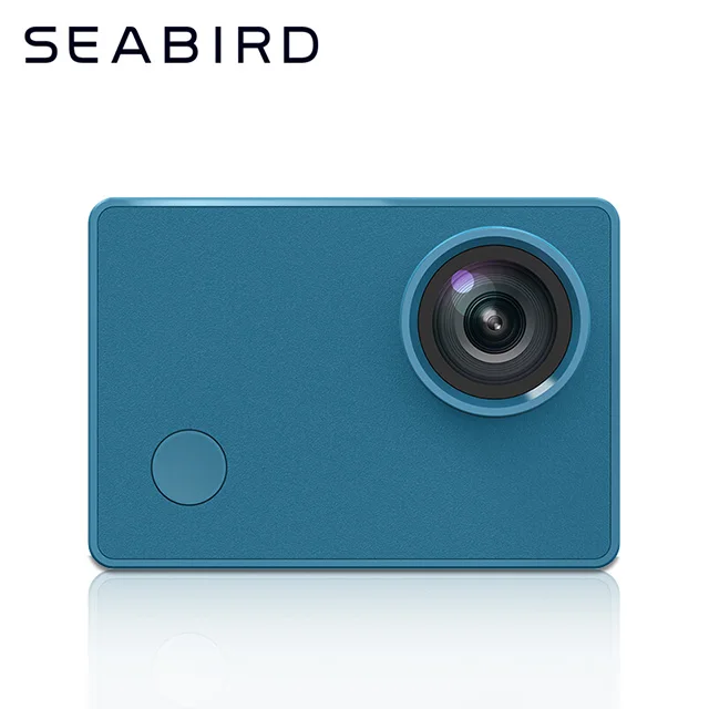 blue Xiaomi Mi Seabird 4K Экшн-камера 4 k/30FPS Hisilicon Hi3559 wifi Подводная Водонепроницаемая спортивная видеокамера - Цвет: blue