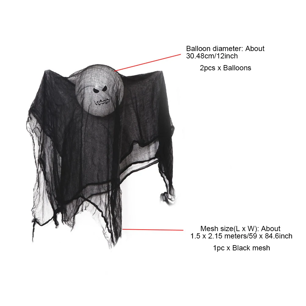 Рисунок выражения привидений DIY домашние странные украшения для вечеринки