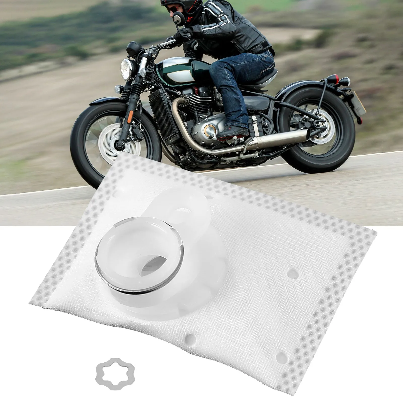 Фильтр топливного насоса Topteng для Triumph Bonneville Cup # T1240330 аксессуары мотоциклов |