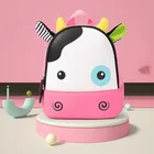 Детская школьная сумка Детский рюкзак для детского сада неопреновый рюкзак с мультяшными животными