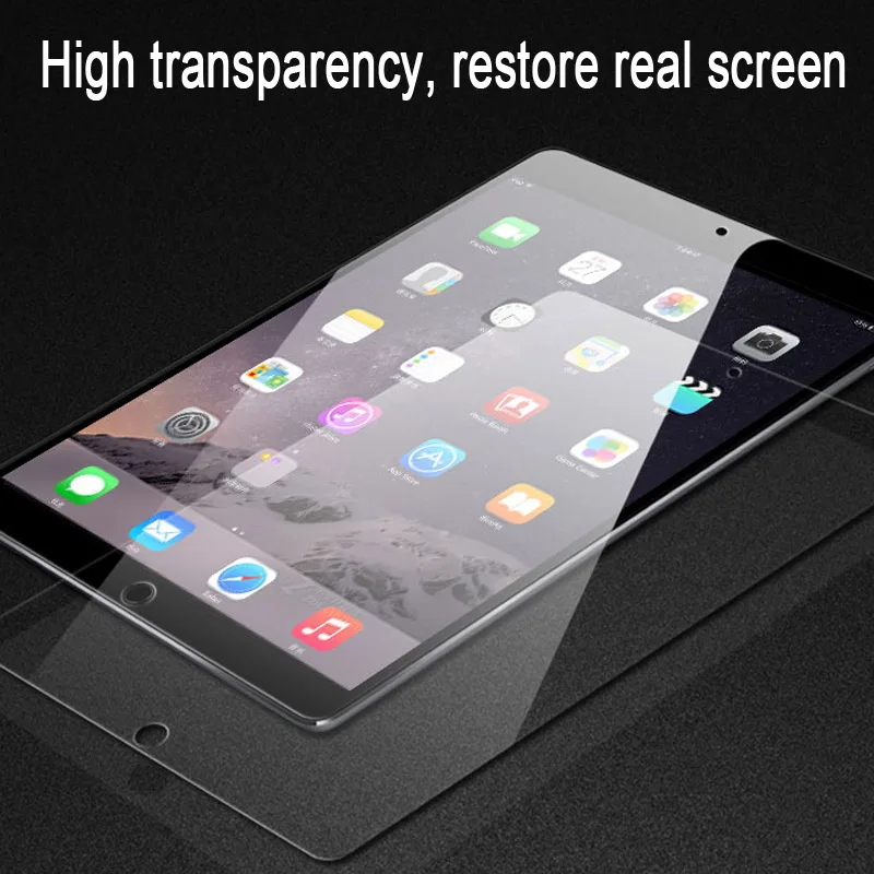 

9H Tempered Glass For iPad 10.2 inch 2019 2.5D Full Cover Screen Protector For iPad Pro 11 Air 2 3 MiNi 5 4 3 2 2017 2018 Glass