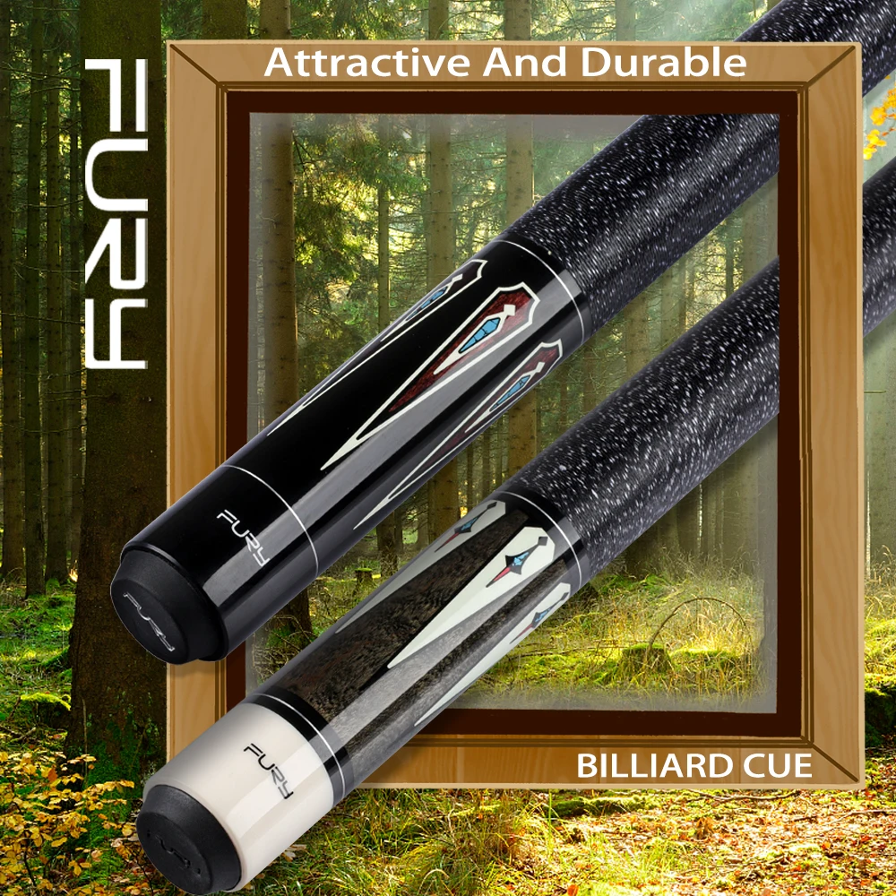 Новый ярости DL бильярдным кием 11 75/13 мм кончик идеален бильярдный кий комплект