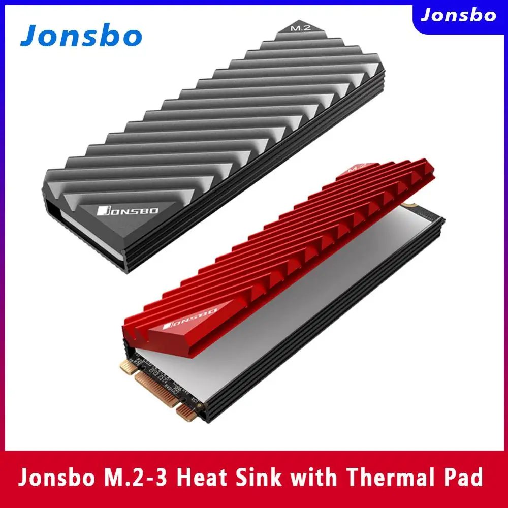 Jonsbo M.2 2280 SSD жесткий диск из алюминиевого сплава теплоотвод плавник с тепловой