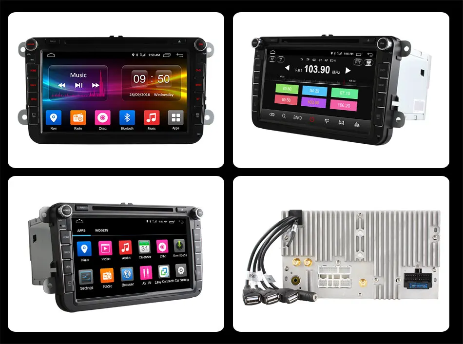 Ownice Android автомобильный DVD GPS Радио стерео плеер для Volkswagen VW golf 6 touran ПАССАТ шаран