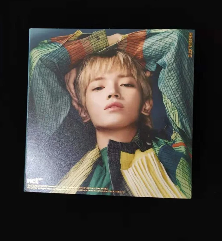 Подписанный NCT 127 NCT127 autographed1st следующий альбом регулирует CD+ фото Обложка выбрана
