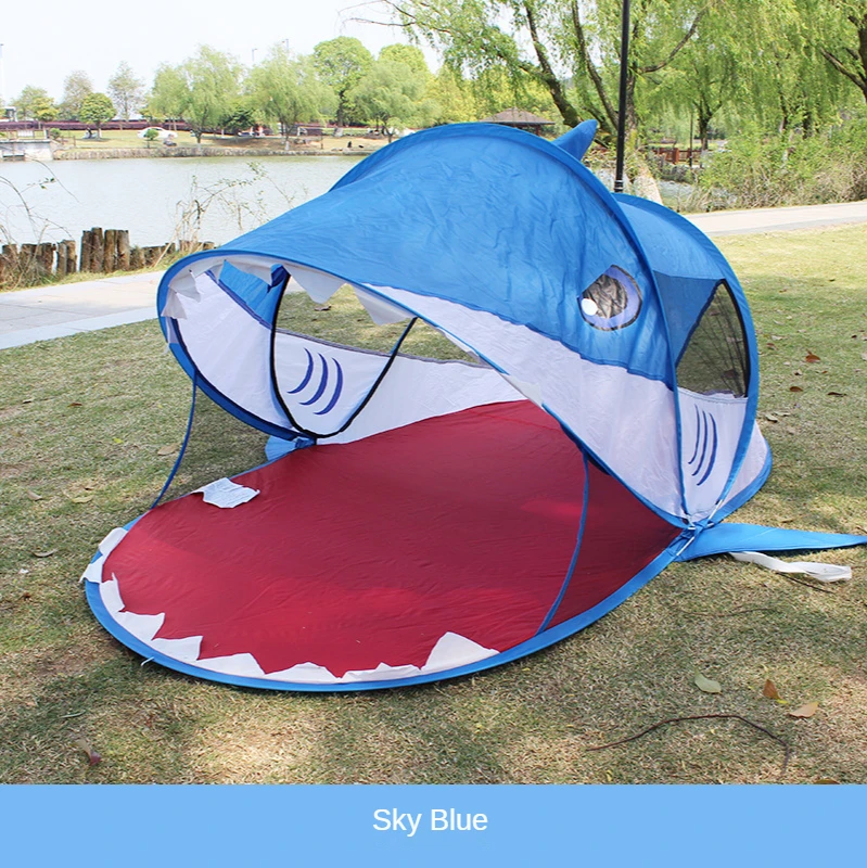 

Indoor children's tent playhouse, dollhouse, automatic quick-opening, children's tent, folding ten Children's Tent House t