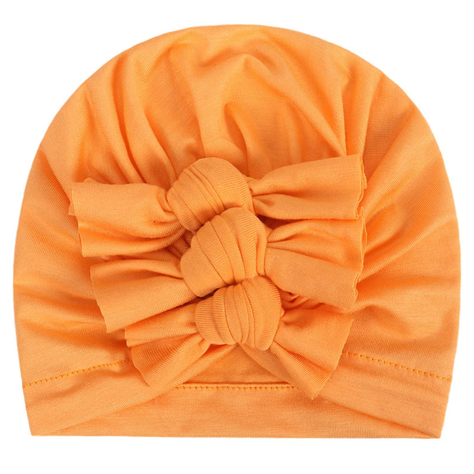 

Babies Accessories Newborn Children's Flower Hats Soft Newborn Hats Girl Baby Boy Turban Cap Bowknot Hats X1