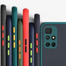 For Xiaomi Redmi 10 Case Cover for Xiaomi Redmi 10 9 9T Note 10 Pro 10S Cover Shockproof Bumper Armor Protective Phone Back Case