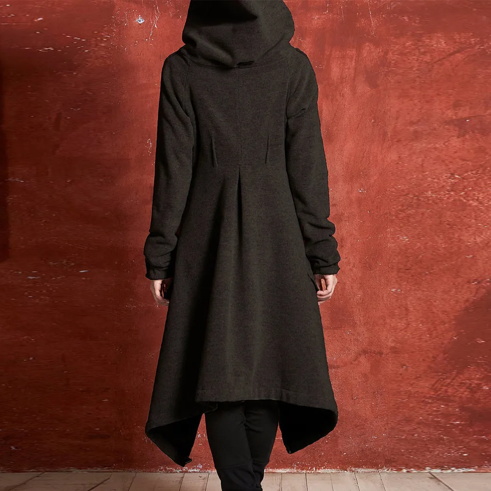 Куртка женская осенне-зимняя повседневная толстовка на молнии Асимметричная