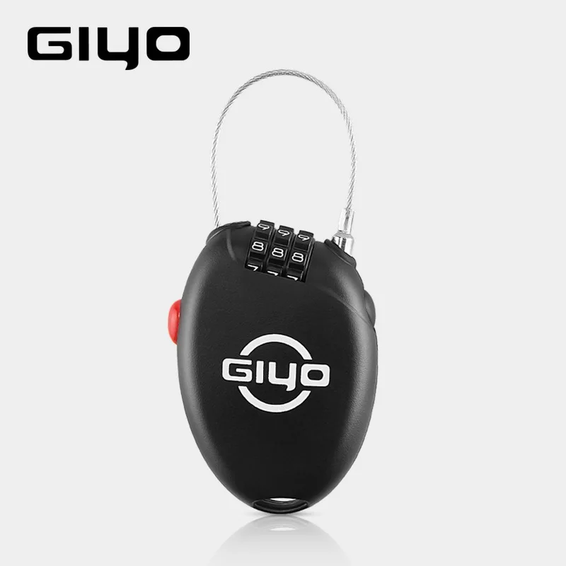 Велосипедный мини-замок GIYO для багажника ранец сумка велосипед MTB защита от кражи