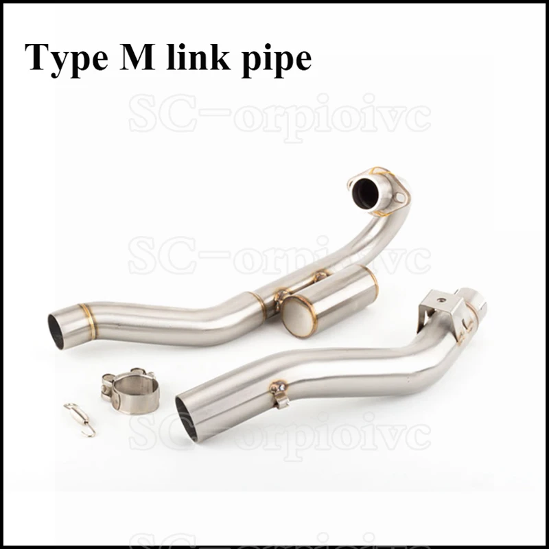 

CRF150 CRF230 CRF250 мотоциклетный выхлопной глушитель + передняя Соединительная труба, выхлопная мотоциклетная система для Honda CRF150F CRF230F 2003 - 2016