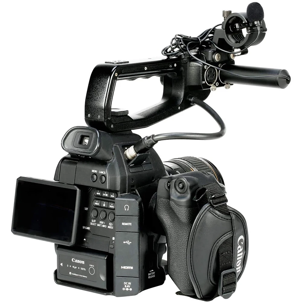 BOYA BY M4C & M4OD Phantom Power Clip On Cardioid XLR Lavalier Mic с пушкой для камеры видеокамеры ZOOM H4n H5 H6