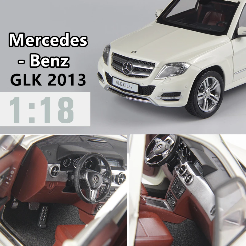 Welly 1:18 Mercedes GLK внедорожных vehi брелок для автомобильных ключей имитационная модель