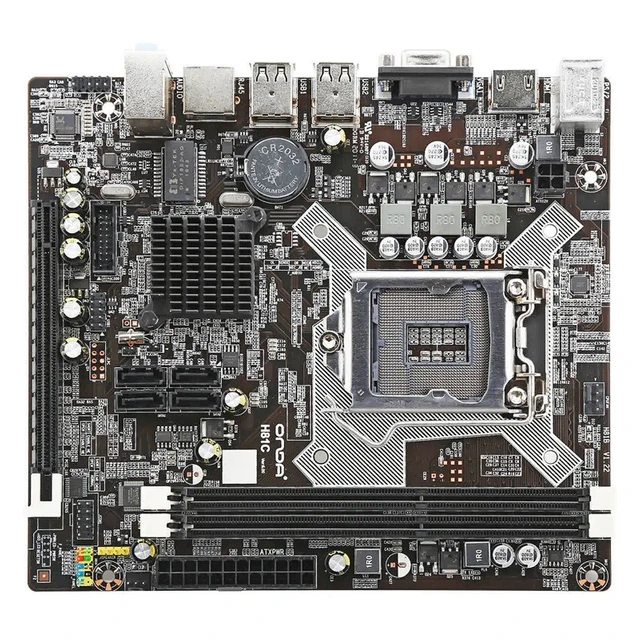 H81M-E/M51AD/DP MB Intel H81 PC Motherboard LGA 1150 MATX 1150 Motherboard+G3260CPU+2pcs ddr3 8GB 1600mhz ram Mainboard H81 2