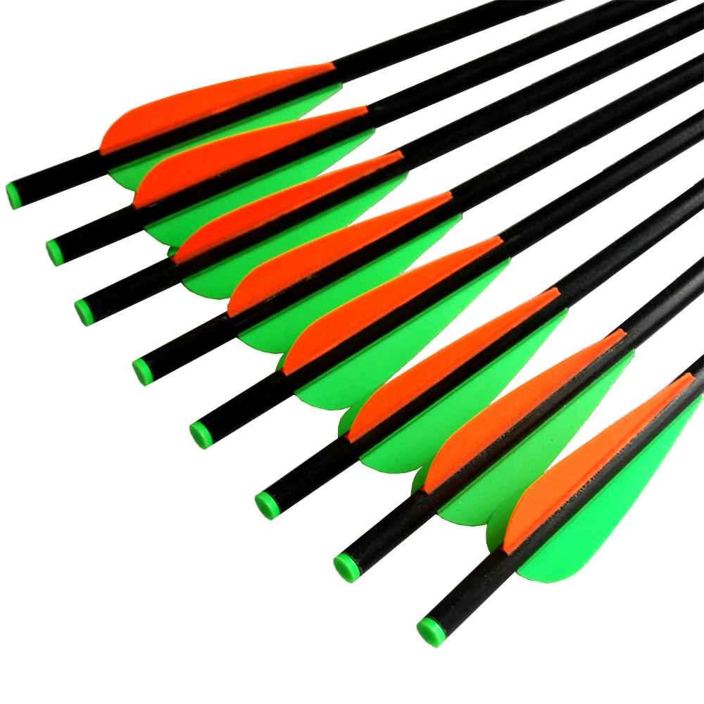 Стрелы из стекловолокна для охоты 6/12/24 шт.|arrow head|steel arrowsfiberglass arrows |
