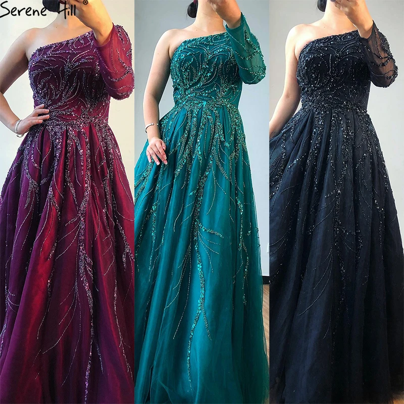 Дубай дизайн винно красное вечернее платье трапециевидной формы на одно плечо