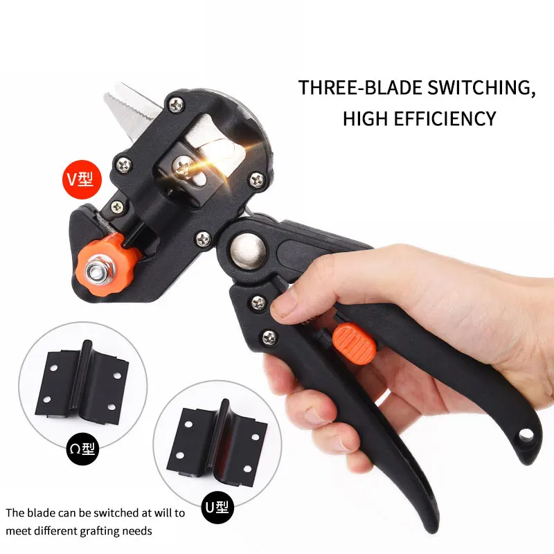 

Grafting Pruner Garden Grafting Tool Multifunction Professional Branch Cutter Secateur Pruning Plant Shears Fruit Tree Scissor