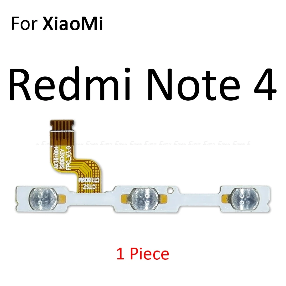 Для Xiaomi Redmi 3S 3X 4A Note 4 2 3 5 Pro Plus специальное издание 4X 5A регулятор громкости боковой