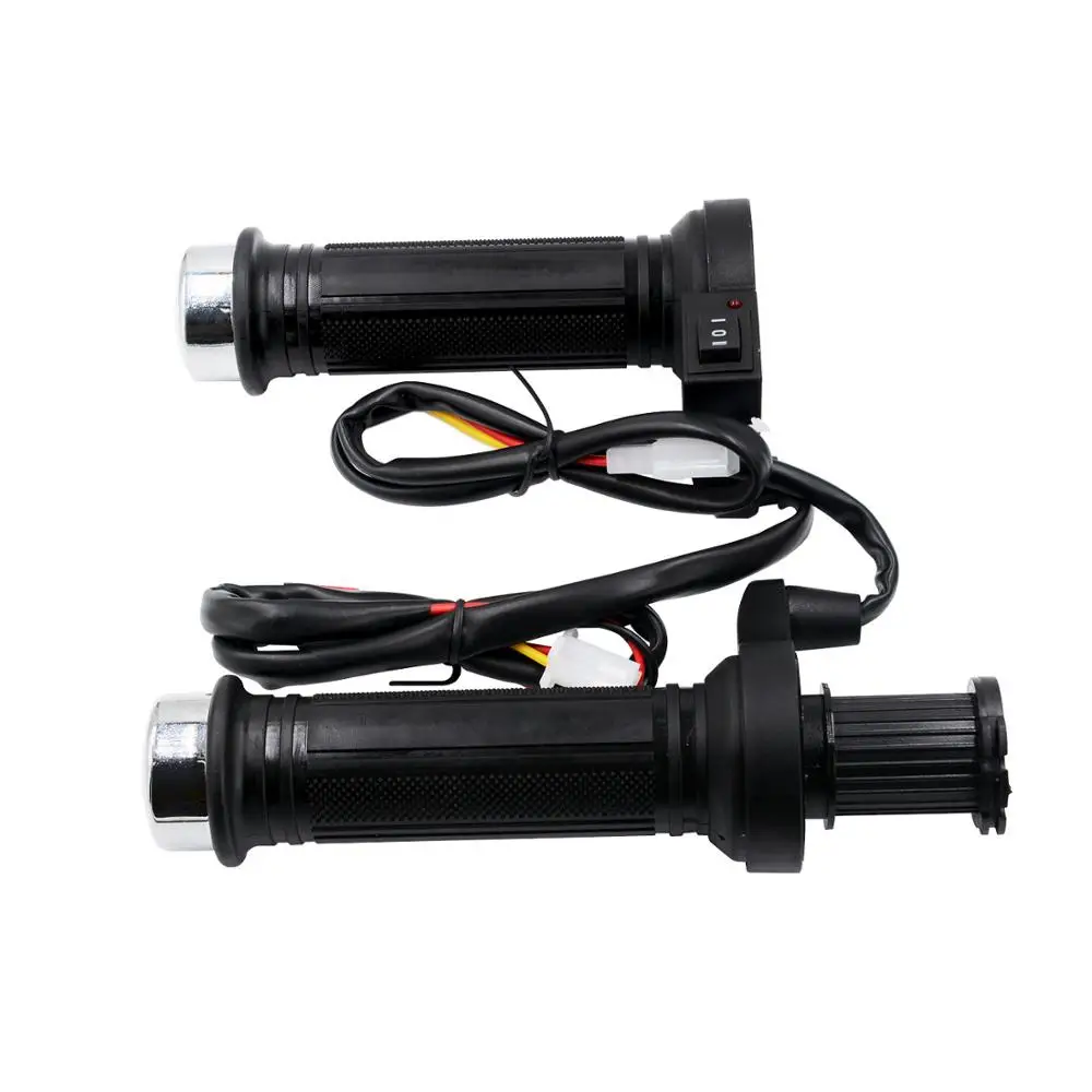 

1Pair 12V Motorcycle handlebar Electric Hot Heated Grips Handle Handlebar Warmer Manillar Universal Motorbike Heating Handle
