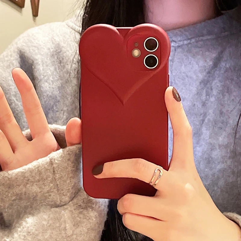 Винтажный чехол для телефона цвета красного вина синий iPhone 13 11 12 Pro Max XS XR X 8 7 Plus SE