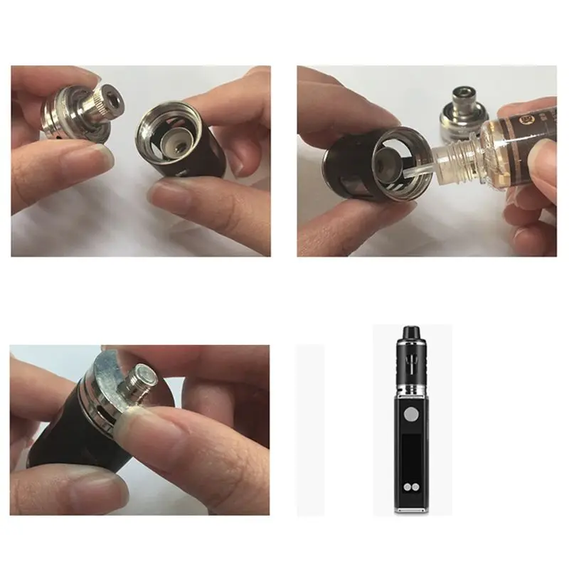 HHO 80W Регулируемый vape коробка мод комплект 2200 мАч 0.3ohm 3 мл танк электронная