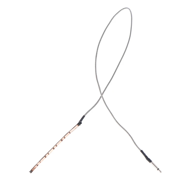 Провод и металл Седло Пьезо-мост Акустическая гитара Пикап палка с 2 5 мм вилкой