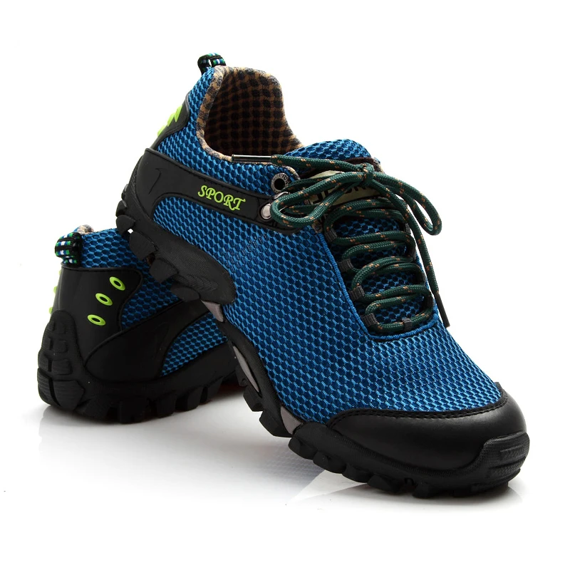 MANLI Летняя мужская походная обувь дышащая сетка для кемпинга альпинизма