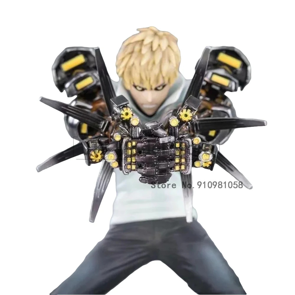 One Punch Man Генос 15 см подвижные фигурки Модель ПВХ аниме архетип фильм игрушки кукла