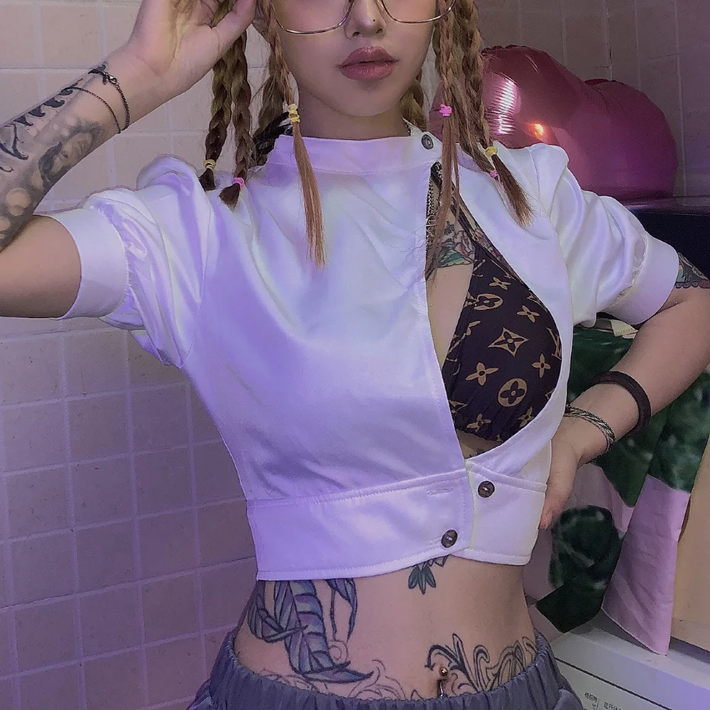 Бесплатная доставка Летняя женская одежда новый кардиган с коротким рукавом и