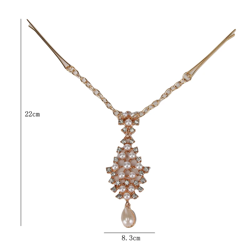 Заколки для волос женщин заколки с подвеской из бисера и кисточкой в виде цветка