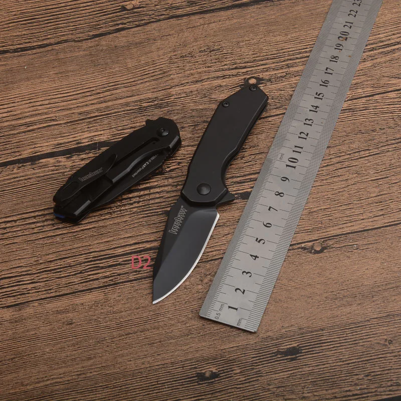 

folding Camping supplies survival knife D2 blade all steel handle Tactical self defense knives EDC tool K1375B Stationery knife