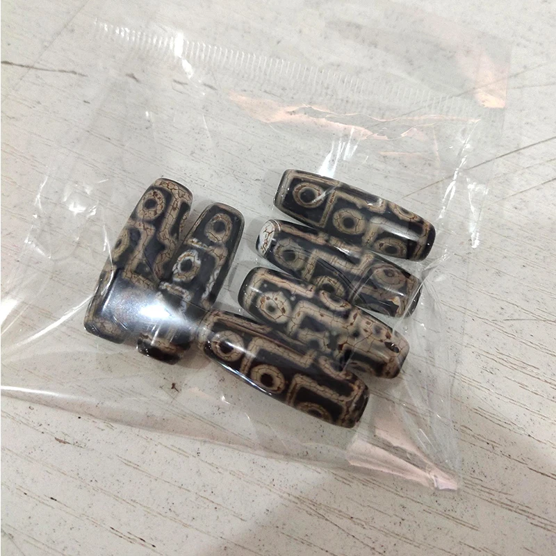 Бусины Из Натурального Тибетский Агат Dzi серые бусины с девятью глазами особым