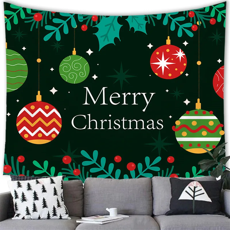 Счастливого рождества декор гобелен настенный живопись настенные коврики