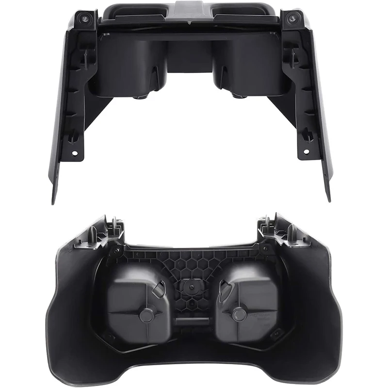 car rear cup holders cap for jeep wrangler jl 2018 2021 rear central console floor mounted drink holders free global shipping
