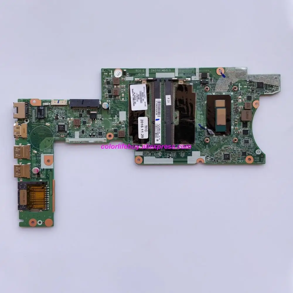 Натуральная 843062 601 DA0Y61MB6E0 UMA w i3 4030U материнская плата с процессором для ноутбука HP