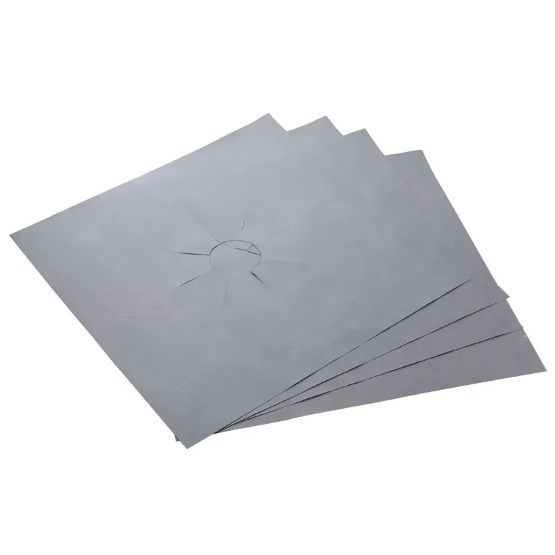 Reusable Foil Cover Gas Stove Protector Non-Stick Stovetop Burner Sheeting Clean Liner For Kitchen Cookware Cooking Cleaning Mat | Дом и сад