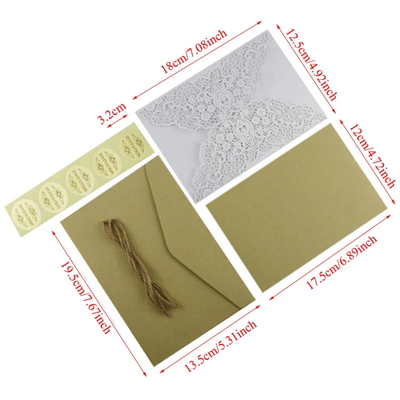 50 шт. Западного ковбоя лазерная резка свадебные приглашения карты с Бесплатная