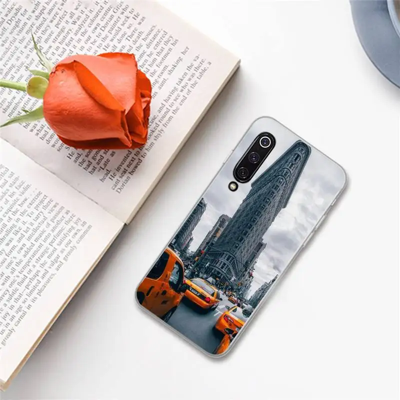 

Fashion London Paris New york Phone Case For xiaomi Redmi 5 5A plus 7A 8 note 2 3 4 5 5A 6 7 GO K20 A2