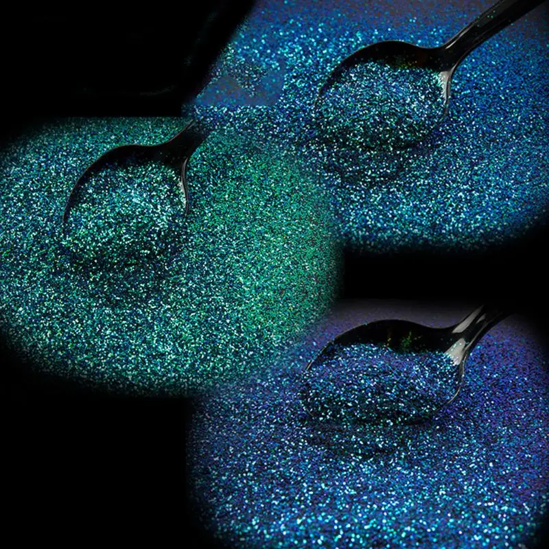 

3g Flash Glitter Glow Bright Powder Crystal Epoxy Resin Mold Fillings DIY Craft