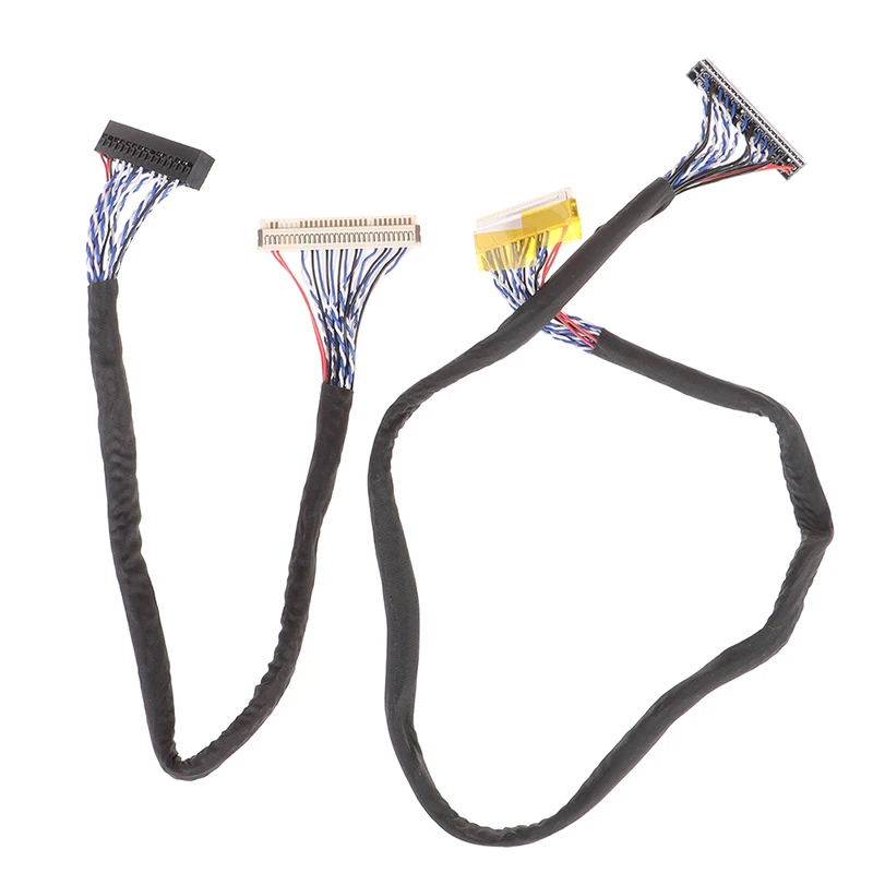 1 шт. хорошее качество LVDS кабель FIX-30P-S6 30Pin двойной 2 Ch 6-битный 6bit ЖК-экран |