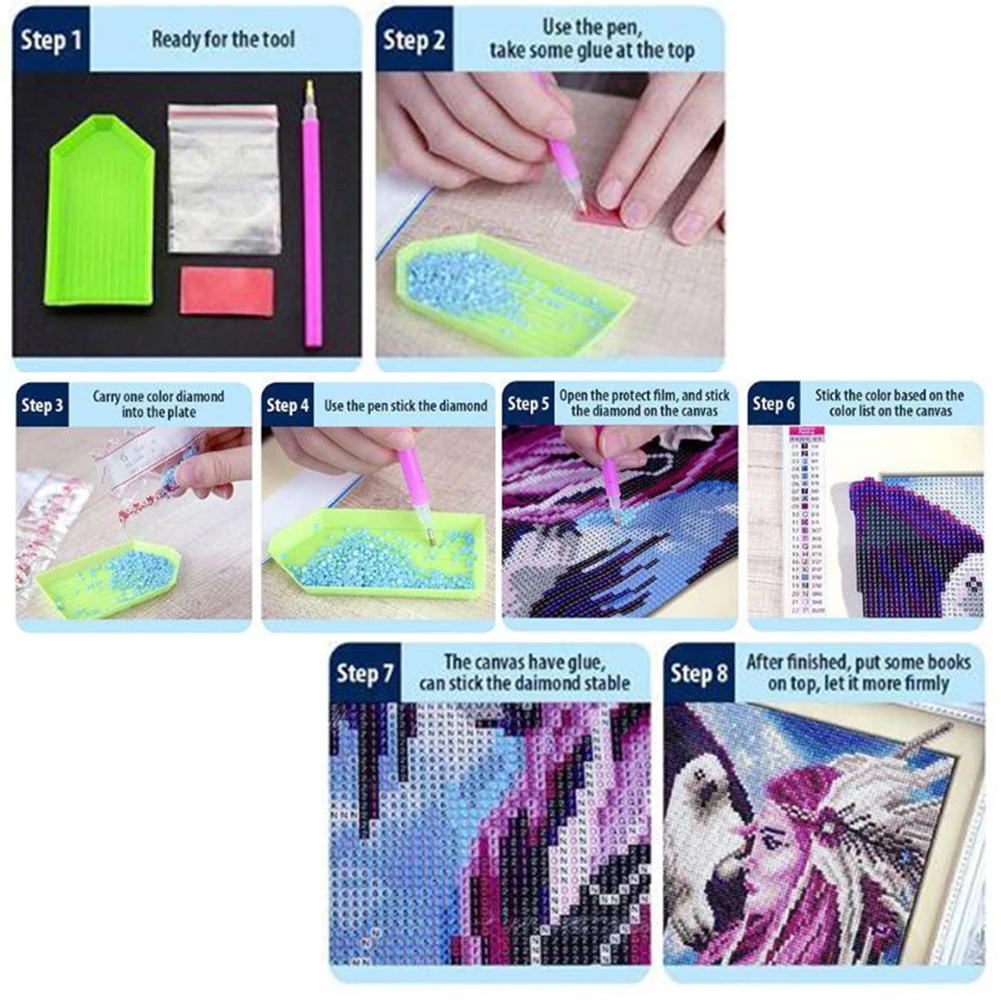 Девочка алмазная живопись предметы домашнего обихода 5D DIY подарок для детей