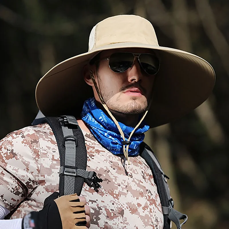 Панама с УФ-защитой легкая практичная быстросохнущая дышащая шляпа от солнца для