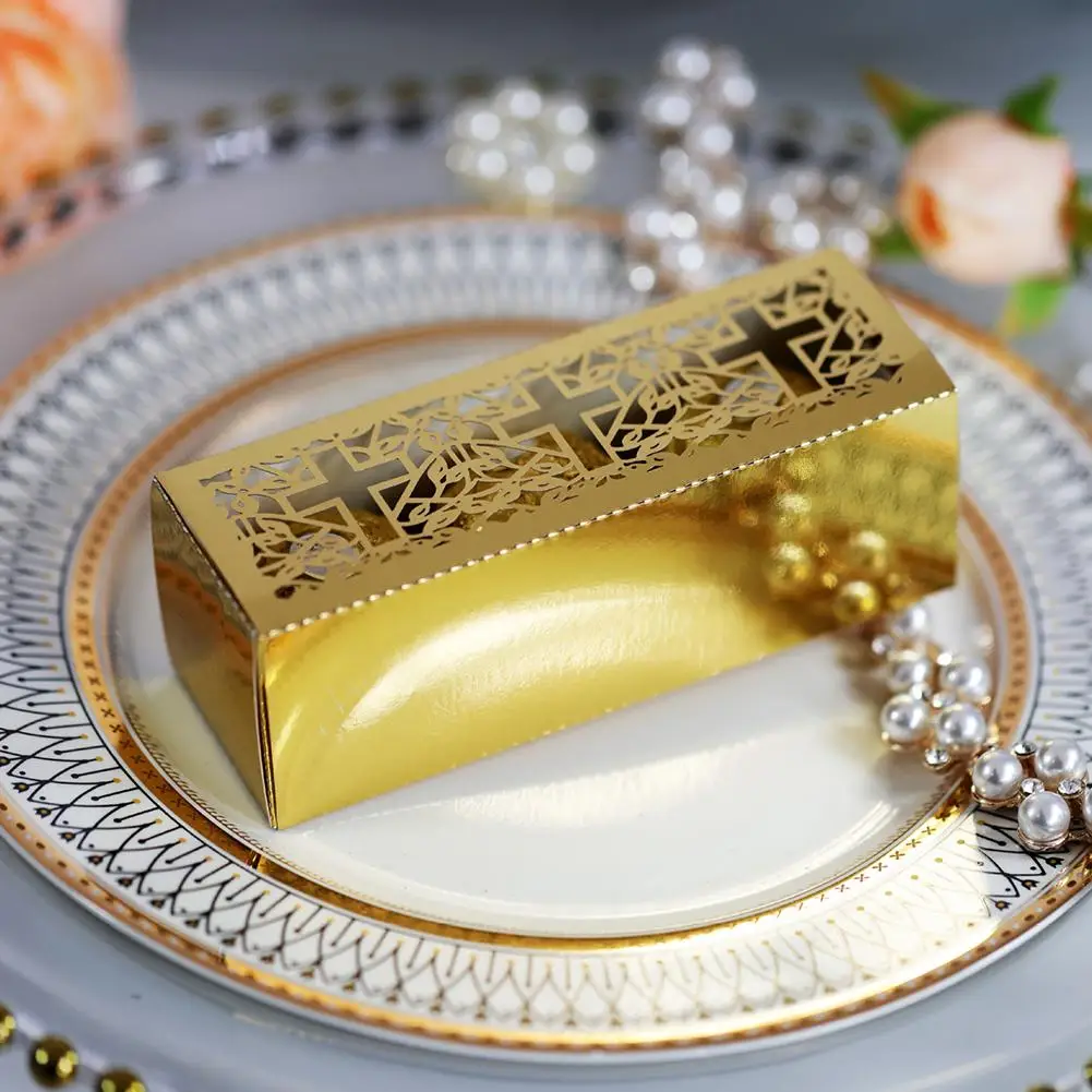50 шт. коробки для шоколадных конфет лазерная резка шоколадные конфеты Подарочная
