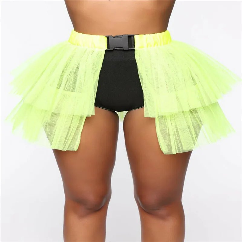 Женская фатиновая юбка пачка с разрезом спереди праздничные вечерние юбки