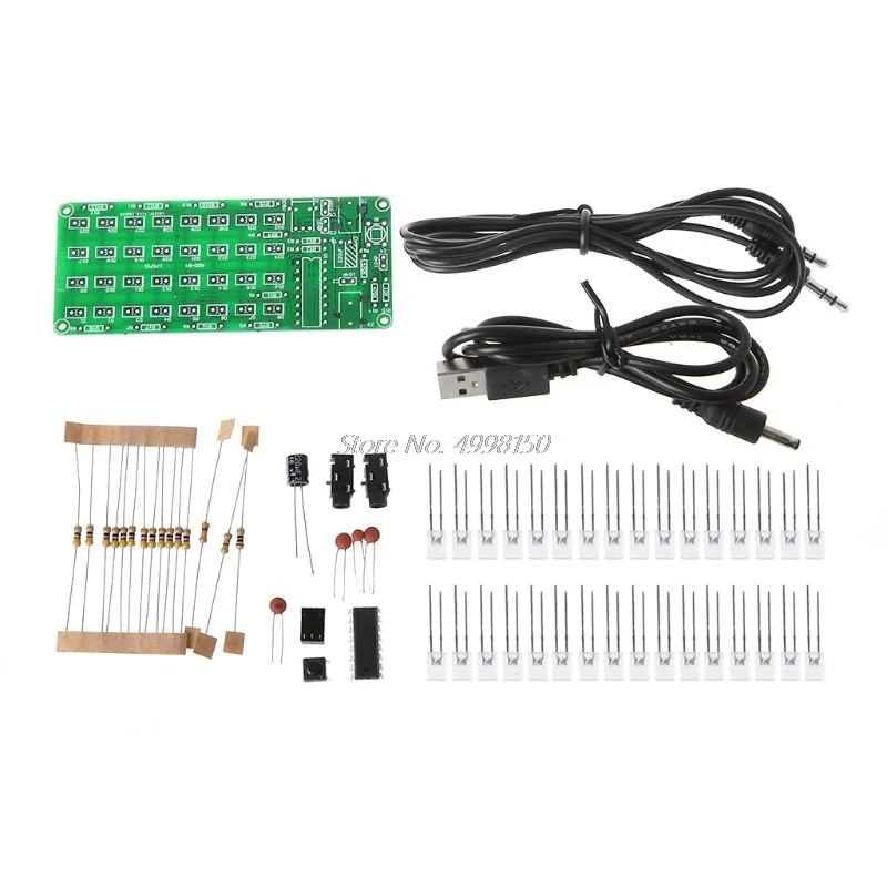 1 Набор ASD 84 индикаторов уровня аксессуары Частотный набор спектра аудио музыка