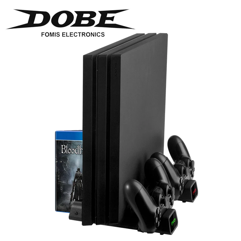 cooling fan for sony play station ps4 slim pro playstation ps 4 stand game console support controller cooler accessories control free global shipping